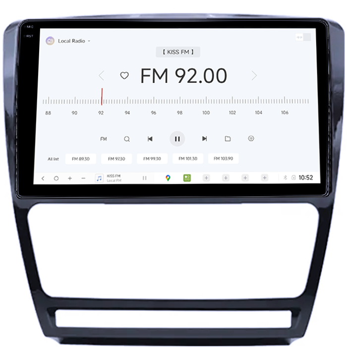 Navigatie dedicata Skoda Octavia 2008-2013, DUDU3, 4GB RAM 64GB ROM, Octacore, Platforma 8581, Android, Display QLED 9", DSP, Carplay&AndroidAuto [4]