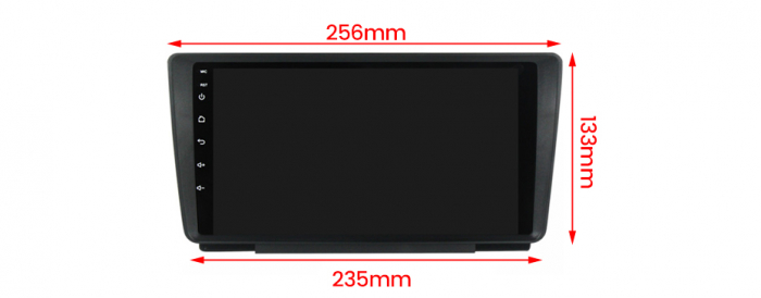Navigatie dedicata Skoda Octavia 2008-2013, 4GB RAM 64GB ROM, Octacore, Android 13, Display QLED 9", DSP, Carplay, Android Auto, Internet, Youtube, Waze, WIFI, Bluetooth [5]