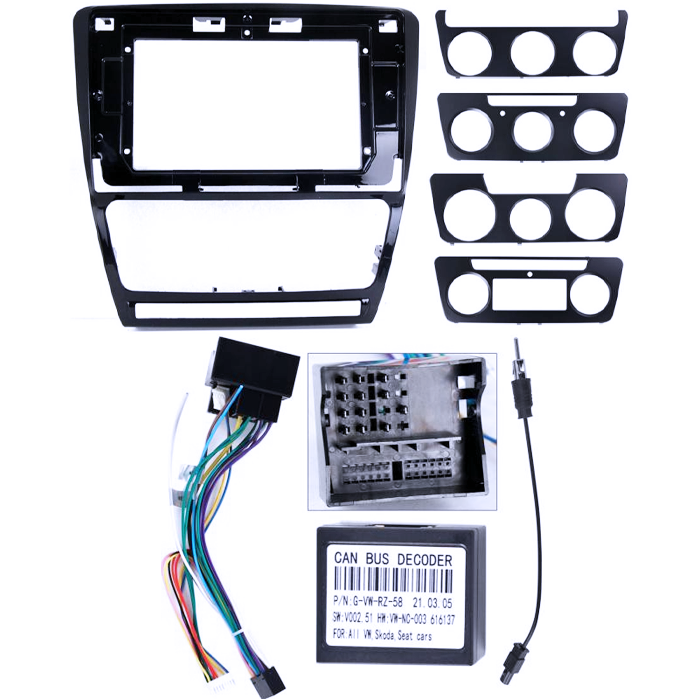 Navigatie dedicata Skoda Octavia 2008-2013, 8GB RAM 128GB ROM, Octacore, Platforma TS18, Android 13, Display QLED 10”, Suporta camera 360º, DSP, Carplay&Android Auto, SIM 4G, Ventilator Activ [3]
