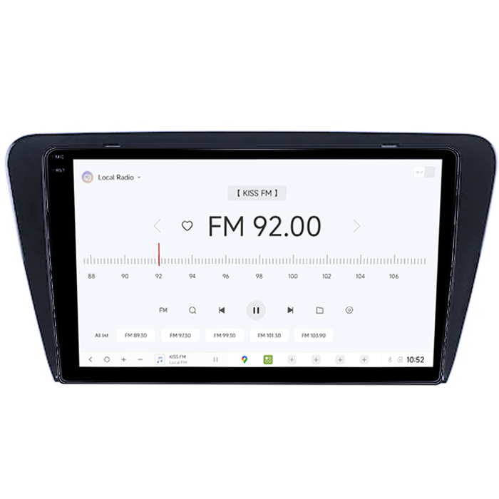 Navigatie dedicata Skoda Octavia 3, DUDU3, 4GB RAM 64GB ROM, Octacore, Platforma 8581, Android, Display QLED 10", DSP, Carplay&AndroidAuto [4]