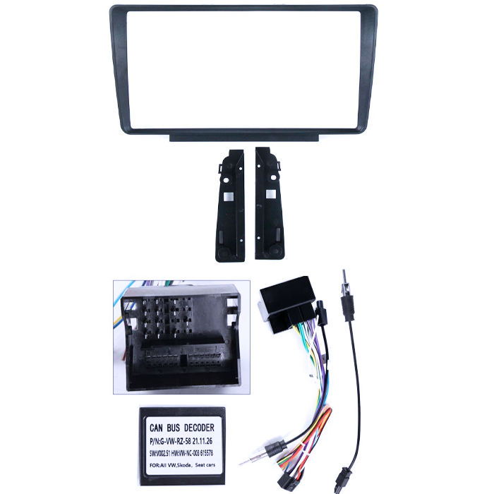 Navigatie dedicata Skoda Octavia 2008-2013, USB&Butoane fizice frontale, Android 13, Wireless Carplay si Android auto 2 GB RAM 32 ROM, Display IPS, 9 inch, Microfon Extern [7]