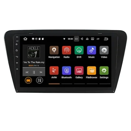 Navigatie dedicata Skoda Octavia 2013-2018, 8GB RAM 128GB ROM, Octacore, Platforma TS18, Android 13, Display QLED 10”, Suporta camera 360º, DSP, Carplay&Android Auto, SIM 4G, Ventilator Activ [5]