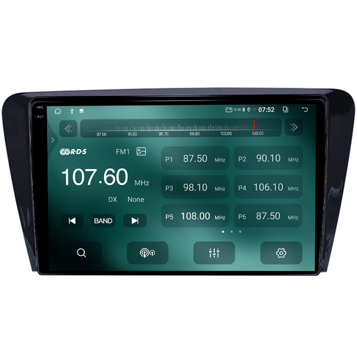 Navigatie dedicata Skoda Octavia 3, 4GB RAM 64GB ROM, Quad Core, Display 10" QLED 1K, Carplay, Android 14, Bluetooth, Magazin Play, Suport Camere AHD [4]