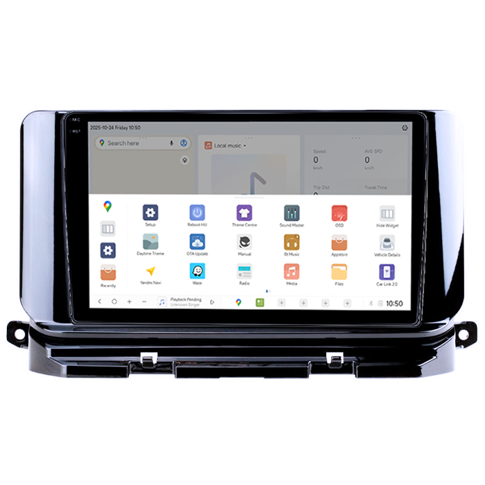 Navigatie dedicata Skoda Octavia 4 2020-2024, DUDU3, 4GB RAM 64GB ROM, Octacore, Platforma 8581, Android, Display QLED 9", DSP, Carplay&AndroidAuto [3]
