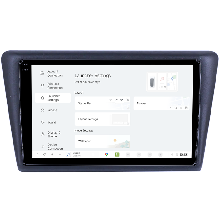 Navigatie dedicata Skoda Rapid 2013-2017, DUDU3, 4GB RAM 64GB ROM, Octacore, Platforma 8581, Android, Display QLED 9", DSP, Carplay&AndroidAuto [5]