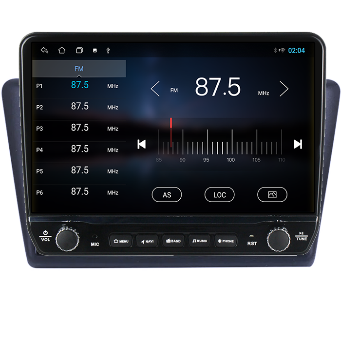 Navigatie dedicata Skoda Rapid 2013-2018 Tesla cu butoane rotative model 2024, 4GB RAM 64GB ROM, Procesor Quadcore, Android 14, Display QLED 10", DSP, Carplay&Android Au [3]