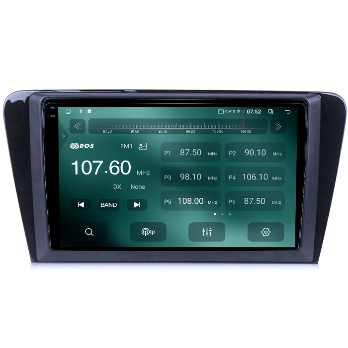 Navigatie dedicata Skoda Octavia A7 2014, 4GB RAM 64GB ROM, Quad Core, Display 10.1" QLED 1K, Carplay, Android 14, Bluetooth, Magazin Play, Suport Camere AHD [5]
