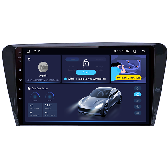Navigatie dedicata Skoda Octavia A7 2014, 8GB RAM 128GB ROM, Octacore, Platforma TS18, Android 13, Display QLED 10.1”, Suporta camera 360º, DSP, Carplay&Android Auto, SIM 4G, Ventilator Activ [5]