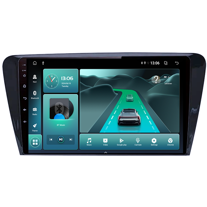 Navigatie dedicata Skoda Octavia A7 2014, 8GB RAM 128GB ROM, Octacore, Platforma TS18, Android 13, Display QLED 10.1”, Suporta camera 360º, DSP, Carplay&Android Auto, SIM 4G, Ventilator Activ [3]