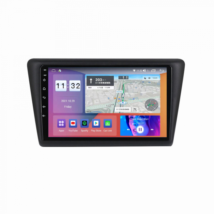 Navigatie dedicata Skoda Rapid 2013-2017, 4 GB RAM 32 ROM, Android 13, Display QLED, 9", DSP, Carplay, Android Auto, Internet, Youtube , Waze , WI-FI , USB , Bluetooth [2]
