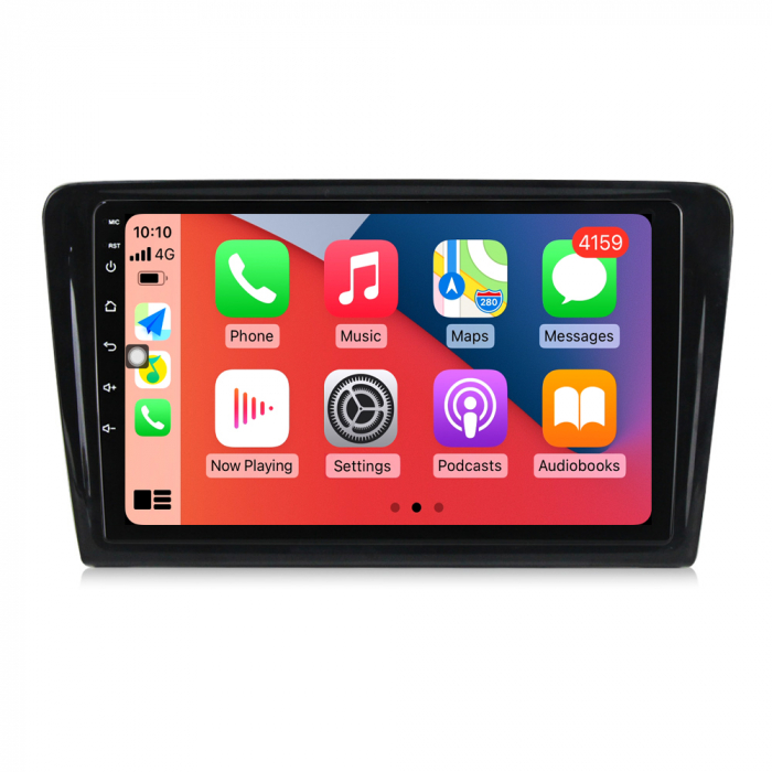 Navigatie dedicata Skoda Rapid 2013-2017, 4GB RAM 64GB ROM, Octacore, Android 13, Display QLED 9", DSP, Carplay, Android Auto, Internet, Youtube, Waze, WIFI, Bluetooth [3]