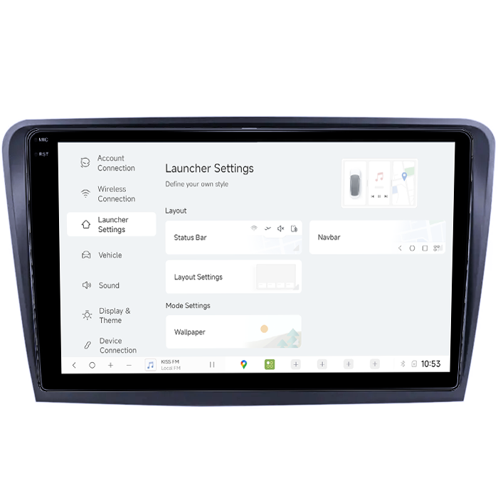Navigatie dedicata Skoda Superb 2 2008-2015, DUDU3, 4GB RAM 64GB ROM, Octacore, Platforma 8581, Android, Display QLED 9", DSP, Carplay&AndroidAuto [5]