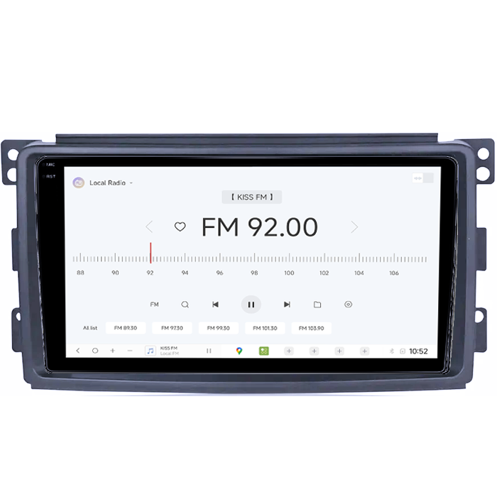 Navigatie dedicata Smart Fortwo 2006-2011, DUDU3, 4GB RAM 64GB ROM, Octacore, Platforma 8581, Android, Display QLED 9", DSP, Carplay&AndroidAuto [4]