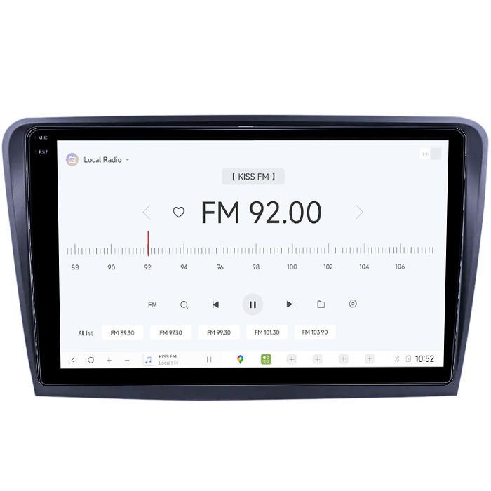 Navigatie dedicata Skoda Superb 2 2008-2015, DUDU3, 4GB RAM 64GB ROM, Octacore, Platforma 8581, Android, Display QLED 9", DSP, Carplay&AndroidAuto [4]