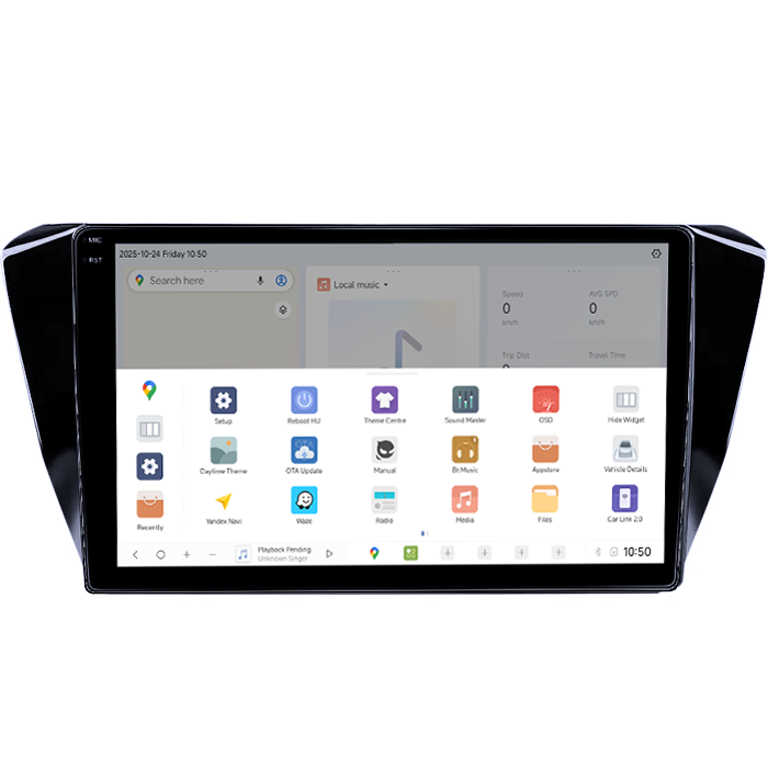 Navigatie dedicata Skoda Superb 3 2015-2019, DUDU3, 4GB RAM 64GB ROM, Octacore, Platforma 8581, Android, Display QLED 9", DSP, Carplay&AndroidAuto [3]