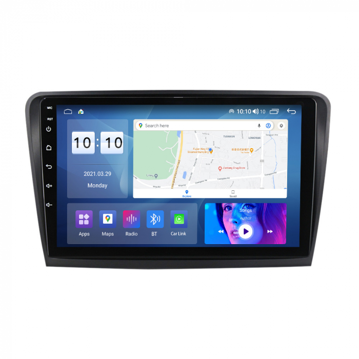 Navigatie dedicata Skoda Superb 2008-2015, 4 GB RAM 32 ROM, Android 13, Display QLED, 10", DSP, Carplay, Android Auto, Internet, Youtube , Waze , WI-FI , USB , Bluetooth [4]
