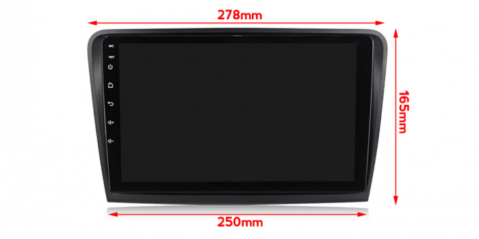 Navigatie dedicata Skoda Superb 2008-2015, 4 GB RAM 32 ROM, Android 13, Display QLED, 10", DSP, Carplay, Android Auto, Internet, Youtube , Waze , WI-FI , USB , Bluetooth [9]
