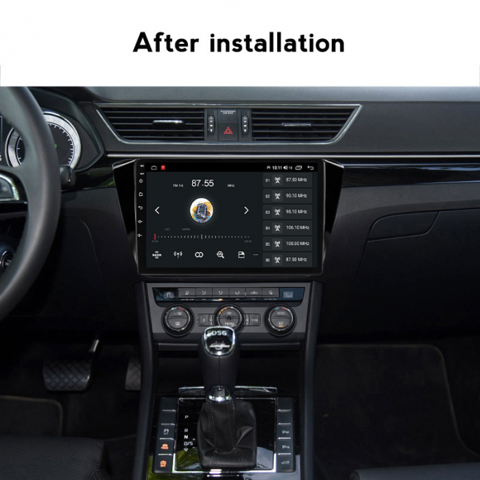Navigatie dedicata Skoda Superb 2016-2019, 4 GB RAM 32 ROM, Android 13, Display QLED, 9", DSP, Carplay, Android Auto, Internet, Youtube , Waze , WI-FI , USB , Bluetooth [6]