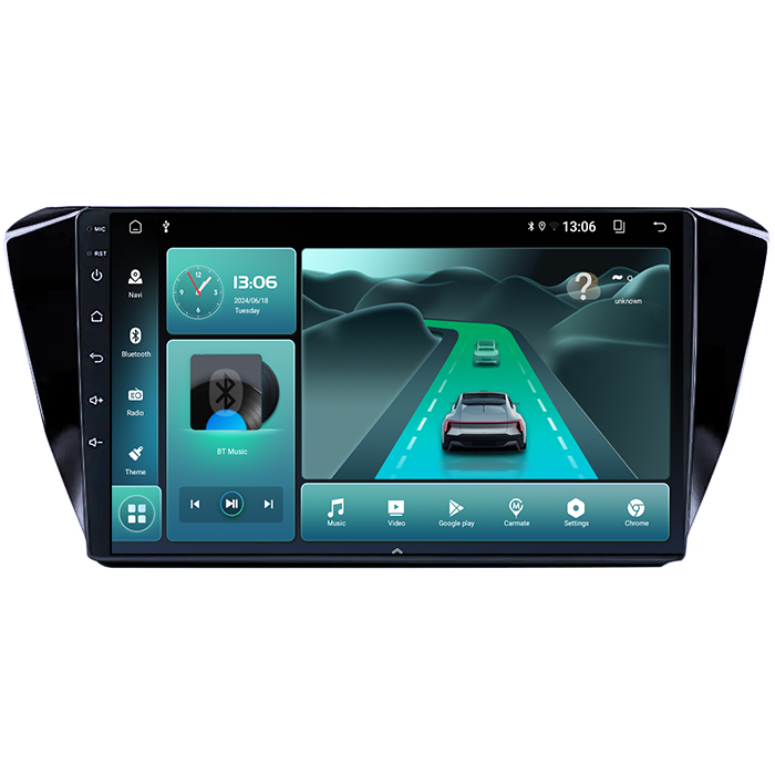 Navigatie dedicata Skoda Superb 2016, 8GB RAM 128GB ROM, Octacore, Platforma TS18, Android 13, Display QLED 10.1”, Suporta camera 360º, DSP, Carplay&Android Auto, SIM 4G, Ventilator Activ [2]