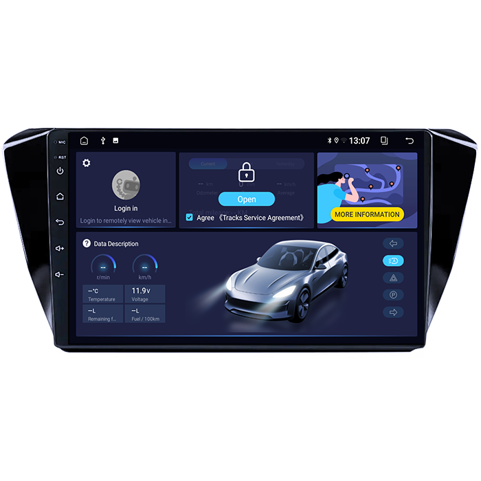 Navigatie dedicata Skoda Superb 2016, 8GB RAM 128GB ROM, Octacore, Platforma TS18, Android 13, Display QLED 10.1”, Suporta camera 360º, DSP, Carplay&Android Auto, SIM 4G, Ventilator Activ [3]