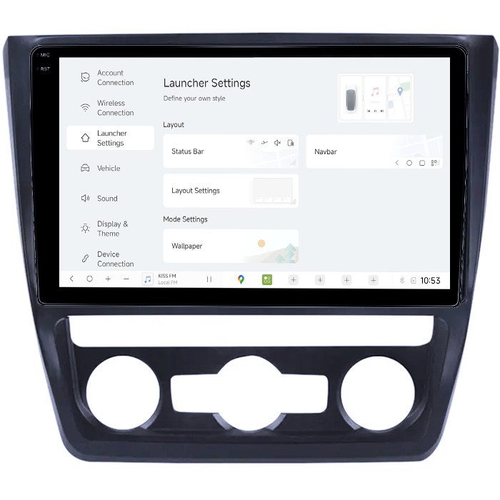 Navigatie dedicata Skoda Yeti 5L 2009-2014, DUDU3, 4GB RAM 64GB ROM, Octacore, Platforma 8581, Android, Display QLED 9", DSP, Carplay&AndroidAuto [5]