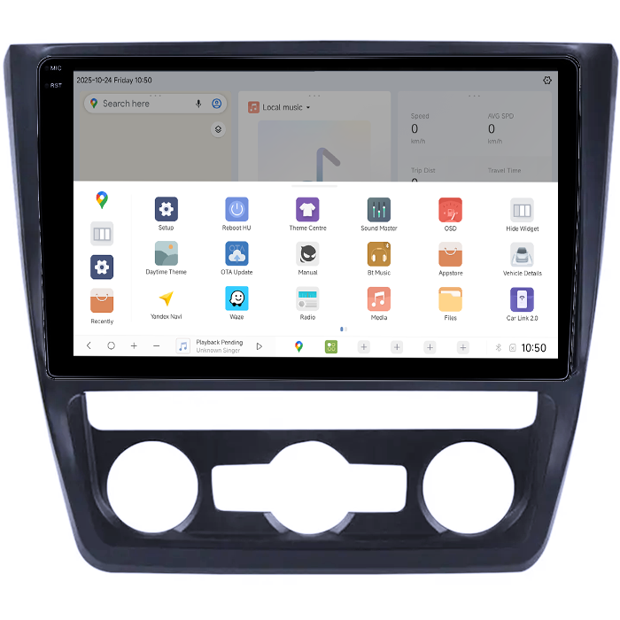 Navigatie dedicata Skoda Yeti 5L 2009-2014, DUDU3, 4GB RAM 64GB ROM, Octacore, Platforma 8581, Android, Display QLED 9", DSP, Carplay&AndroidAuto [3]