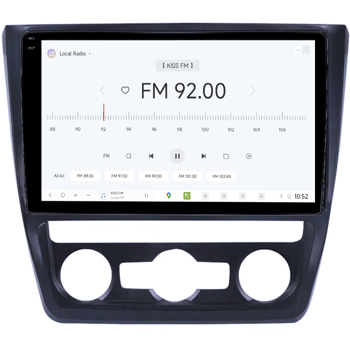 Navigatie dedicata Skoda Yeti 5L 2009-2014, DUDU3, 4GB RAM 64GB ROM, Octacore, Platforma 8581, Android, Display QLED 9", DSP, Carplay&AndroidAuto [4]