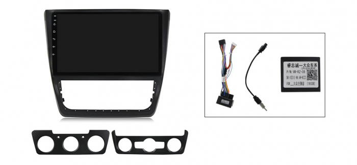 Navigatie dedicata Skoda Yeti 5L 2009-2014, 4 GB RAM 32 ROM, Android 13, Display QLED, 10", DSP, Carplay, Android Auto, Internet, Youtube , Waze , WI-FI , USB , Bluetooth [5]