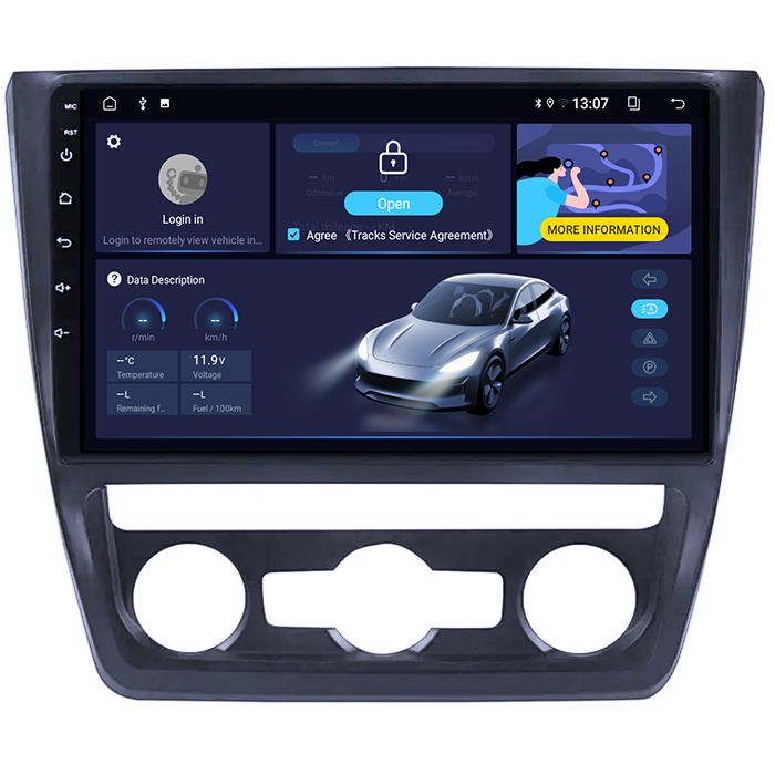 Navigatie dedicata Skoda Yeti 5L 2009-2014, 8GB RAM 128GB ROM, Octacore, Platforma TS18, Android 13, Display QLED 10”, Suporta camera 360º, DSP, Carplay&Android Auto, SIM 4G, Ventilator Activ [3]