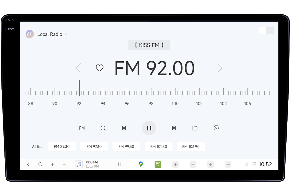 Navigatie dedicata Toyota Universala 2DIN 2000-2010, DUDU3, 4GB RAM 64GB ROM, Octacore, Platforma 8581, Android, Display QLED 9", DSP, Carplay&AndroidAuto [3]