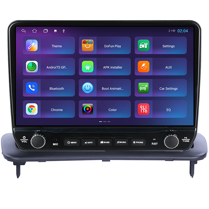 Navigatie dedicata Volvo S40 C30 C70 2004-2013 Tesla cu butoane rotative model 2024, 4GB RAM 64GB ROM, Procesor Quadcore, Android 14, Display QLED 10", DSP, Carplay&Android Auto [4]