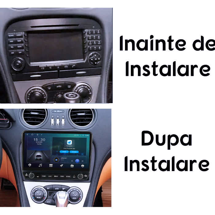 Navigatie dedicata Smart 2014-2020 Tesla cu butoane rotative model 2024, 4GB RAM 64GB ROM, Procesor Quadcore, Android 14, Display QLED 10", DSP, Carplay&Android Auto [8]