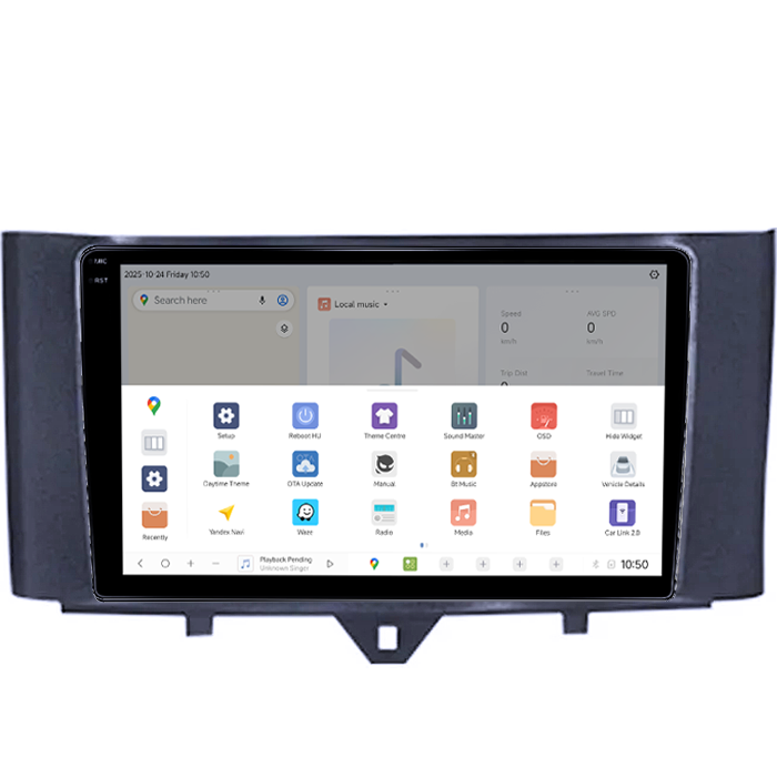 Navigatie dedicata Smart Fortwo 2011-2015, DUDU3, 4GB RAM 64GB ROM, Octacore, Platforma 8581, Android, Display QLED 9", DSP, Carplay&AndroidAuto [3]
