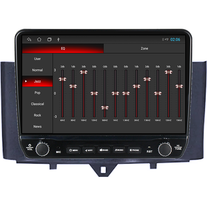 Navigatie dedicata Smart Fortwo 2011-2015 Tesla cu butoane rotative model 2024, 4GB RAM 64GB ROM, Procesor Quadcore, Android 14, Display QLED 10", DSP, Carplay&Android Auto [2]