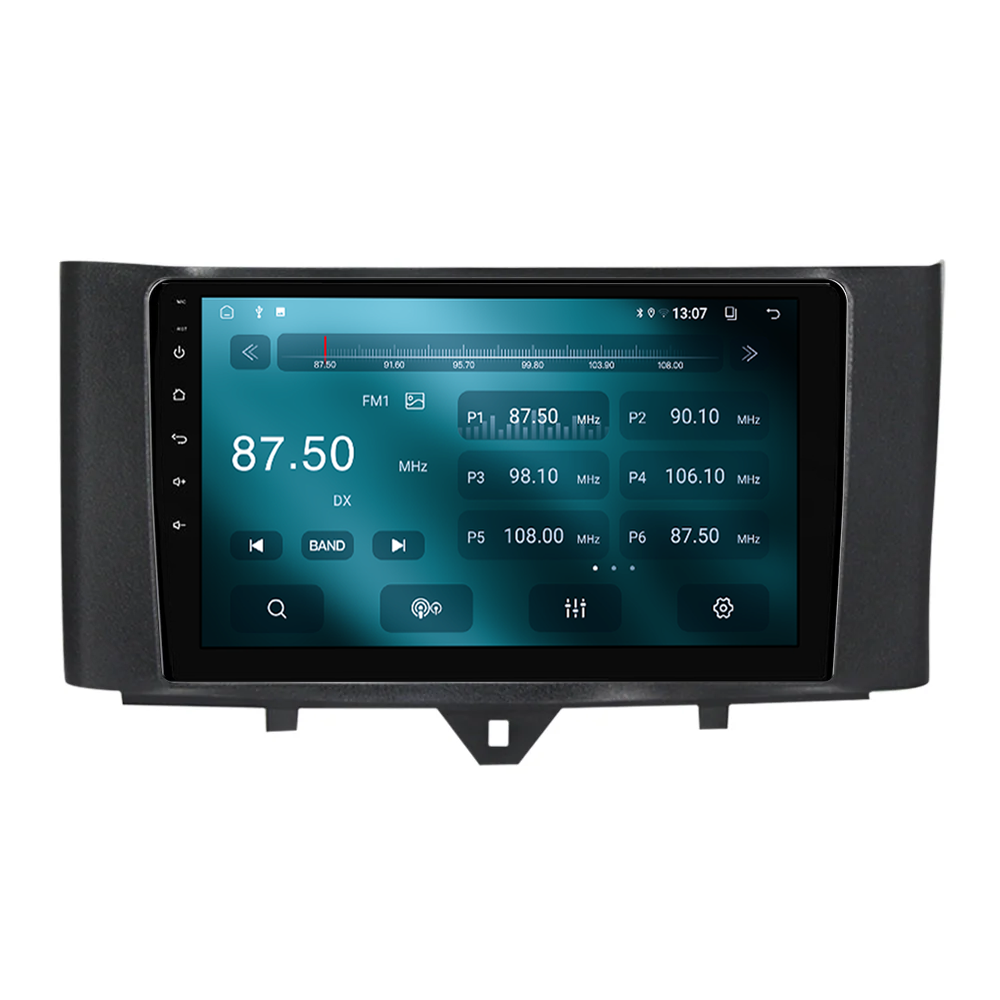 Navigatie dedicata Smart Fortwo 2011-2015, 4GB RAM 64GB ROM, Quad Core, Display 9" QLED  Carplay, Android 14, Bluetooth, Magazin Play, Suport Camere AHD [4]