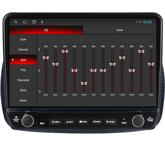 Navigatie dedicata Smart Fortwo 2014+ Tesla cu butoane rotative model 2024, 4GB RAM 64GB ROM, Procesor Quadcore, Android 14, Display QLED 10", DSP, Carplay&Android Auto  [2]