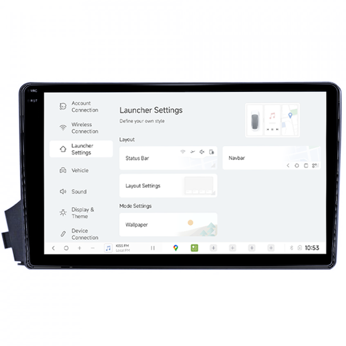 Navigatie dedicata Ssangyong Kyron 2005-2011, DUDU3, 4GB RAM 64GB ROM, Octacore, Platforma 8581, Android, Display QLED 9", DSP, Carplay&AndroidAuto [5]