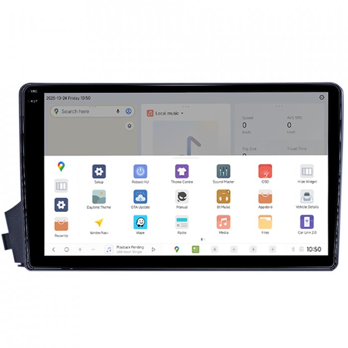 Navigatie dedicata Ssangyong Kyron 2005-2011, DUDU3, 4GB RAM 64GB ROM, Octacore, Platforma 8581, Android, Display QLED 9", DSP, Carplay&AndroidAuto [3]