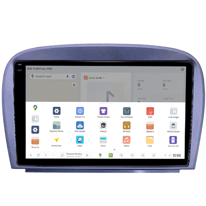 Navigatie dedicata Smart Fortwo 2016, DUDU3, 4GB RAM 64GB ROM, Octacore, Platforma 8581, Android, Display QLED 9", DSP, Carplay&AndroidAuto [3]