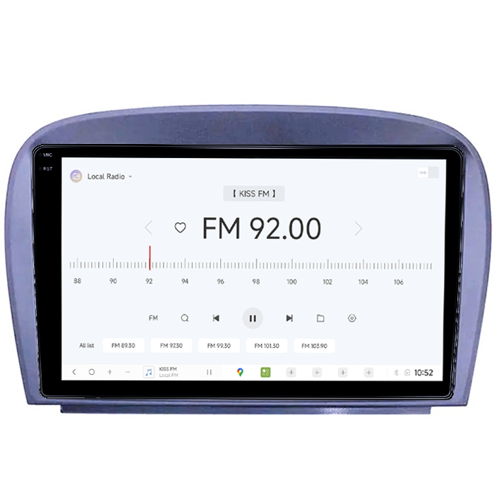 Navigatie dedicata Smart Fortwo 2016, DUDU3, 4GB RAM 64GB ROM, Octacore, Platforma 8581, Android, Display QLED 9", DSP, Carplay&AndroidAuto [4]