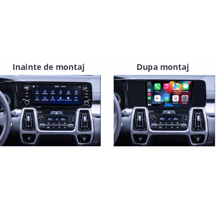 Navigatie dedicata Sorento 2020+, 8GB RAM 128GB ROM, Octacore, Platforma 7862, Android 14, Display QLED 9" 2K, Suporta camera 360", DSP, Carplay&Android Auto, SIM 4G, [5]