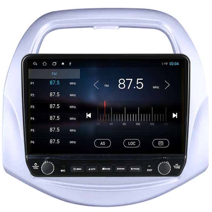 Navigatie dedicata Spark Beat 2018-2020 Tesla cu butoane rotative model 2024, 4GB RAM 64GB ROM, Procesor Quadcore, Android 14, Display QLED 10", DSP, Carplay&Android Auto [4]