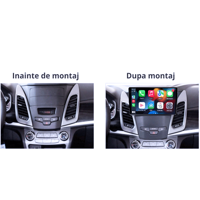 Navigatie dedicata Ssangyong Actyon 2013-2017, 4GB RAM 64GB ROM, Procesor Qualcomm Octacore, Android 14, Rezolutie 2K, Display QLED 9", DSP, Carplay&Android Auto, SIM 4G [6]