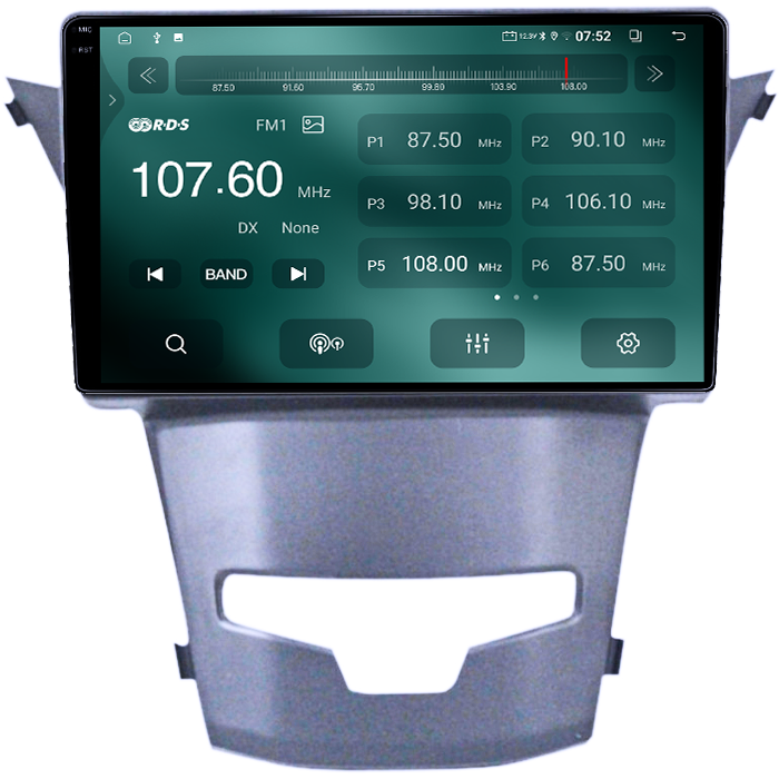 Navigatie dedicata Ssangyong Actyon 2013-2017, 4GB RAM 64GB ROM, Quad Core, Display 9" QLED 1K, Carplay, Android 14, Bluetooth, Magazin Play, Suport Camere AHD [5]