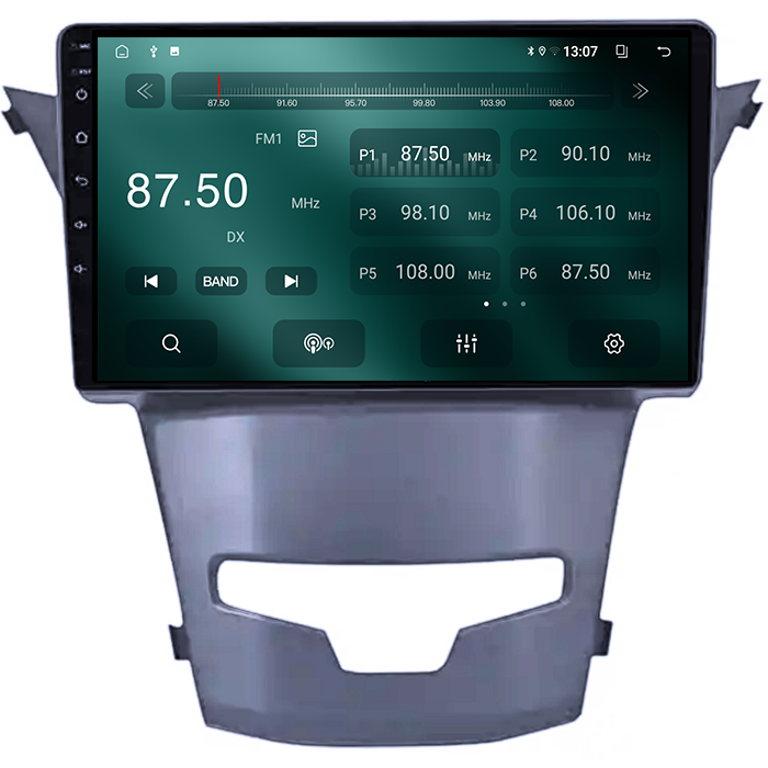 Navigatie dedicata Ssangyong Actyon 2013-2017, 8GB RAM 128GB ROM, Octacore, Platforma TS18, Android 13, Display QLED 9”, Suporta camera 360º, DSP, Carplay&Android Auto, SIM 4G, Ventilator Activ [2]