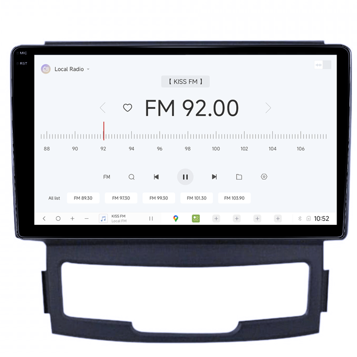 Navigatie dedicata Ssangyong Korando 2010-2013, DUDU3, 4GB RAM 64GB ROM, Octacore, Platforma 8581, Android, Display QLED 9", DSP, Carplay&AndroidAuto [4]