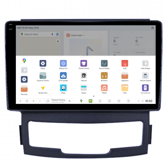 Navigatie dedicata Ssangyong Korando 2010-2013, DUDU3, 4GB RAM 64GB ROM, Octacore, Platforma 8581, Android, Display QLED 9", DSP, Carplay&AndroidAuto [3]