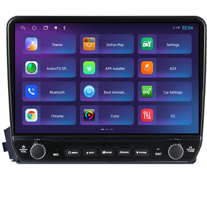 Navigatie dedicata SsangYong Kyron 2005-2011 Tesla cu butoane rotative model 2024, 4GB RAM 64GB ROM, Procesor Quadcore, Android 14, Display QLED 10", DSP, Carplay&Androi [4]