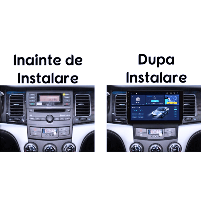 Navigatie dedicata SsangYong Korando 2010-2013, 4GB RAM 64GB ROM, Octacore, Android 14, Display QLED 1K 9", Carplay&Android Auto, SIM 4G, Ventilator Activ [5]
