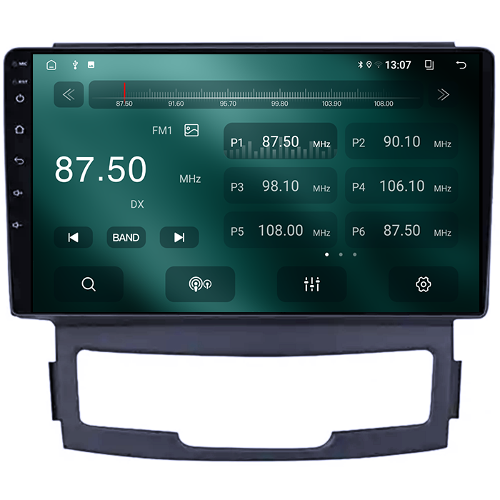Navigatie dedicata Ssangyong Korando 2010-2013, 8GB RAM 128GB ROM, Octacore, Platforma TS18, Android 13, Display QLED 9”, Suporta camera 360º, DSP, Carplay&Android Auto, SIM 4G, Ventilator Activ [1]
